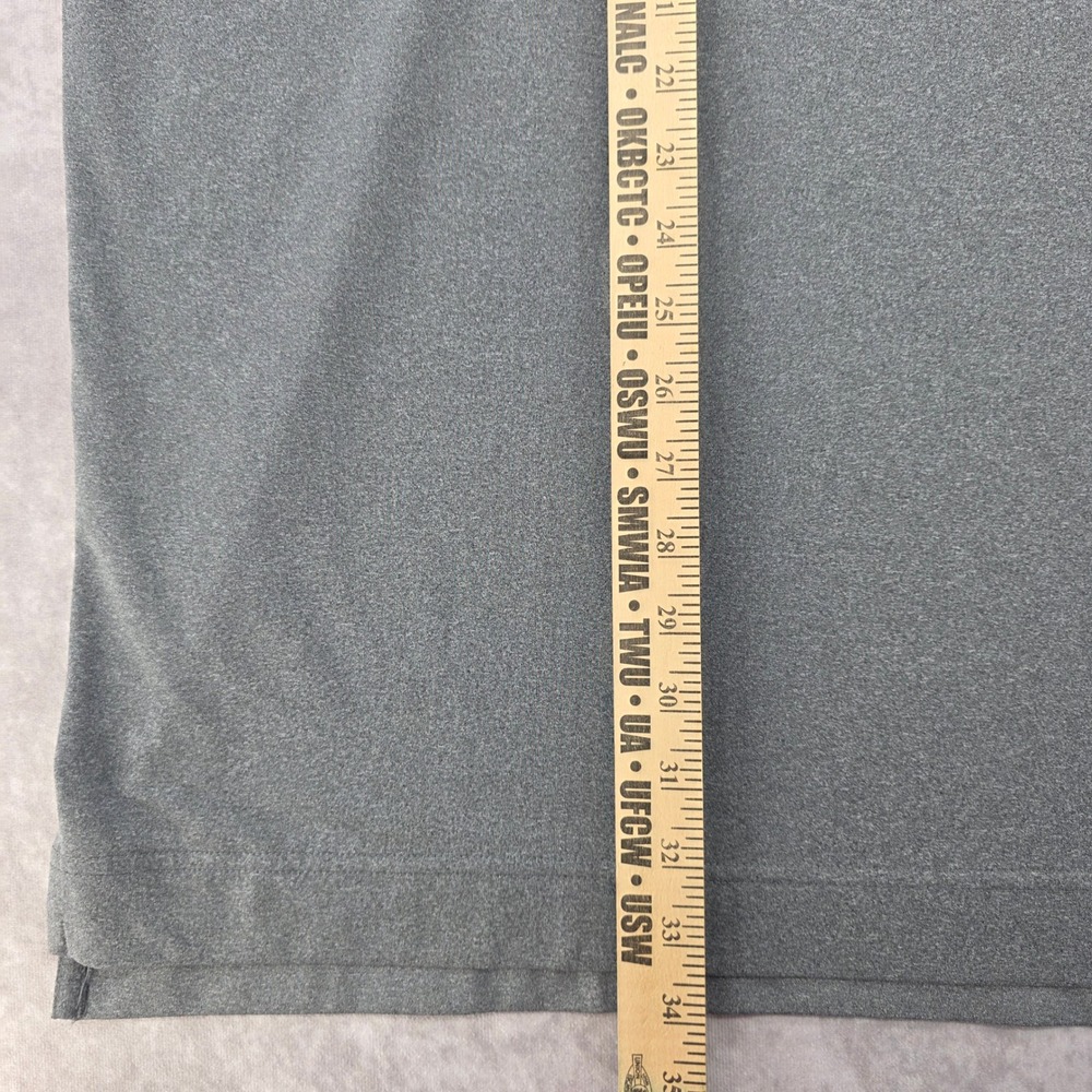 FootJoy Fj Mens 2XL Golf Polo Shirt Performance Gray Short Sleeve Stretch - Picture 8 of 10
